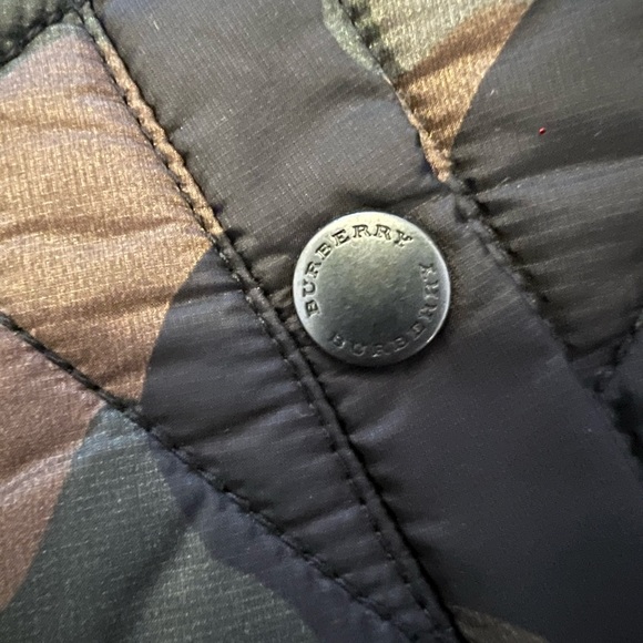 BURBERRY BOMBER JACKET CAMOUFLAGE SIZE YOUTH 12 - Picture 2 of 9